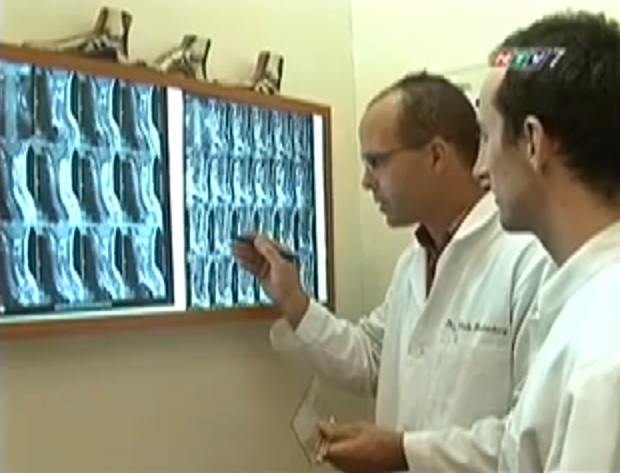 Herniated, Degenerated, Slipped, Injured Disk & Spine (Vertebrae)