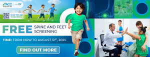 acc free screenings for children feet and spine
