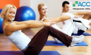 lumbar stretching guide