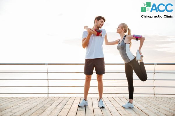 walking with knee effusion