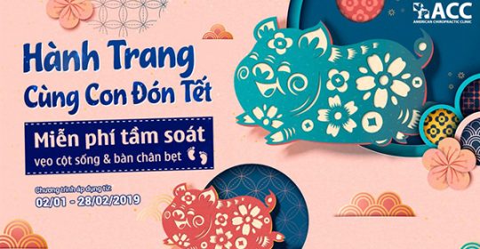 ACC MIỄN PHÍ TẦM SOÁT BÀN CHÂN BẸT VÀ VẸO CỘT SỐNG CÙNG BÉ ĐÓN XUÂN SANG