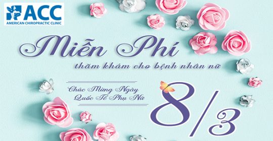 CHƯƠNG TRÌNH MIỄN PHÍ THĂM KHÁM CHO BỆNH NHÂN NỮ NHÂN DỊP 8/3