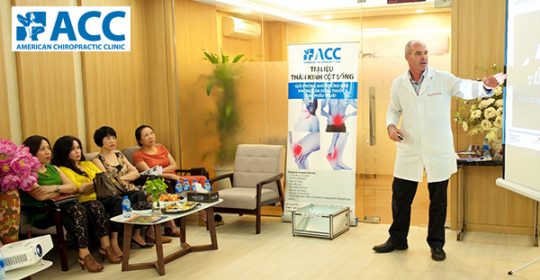 ACC TƯ VẤN BỆNH CỘT SỐNG CHO KHÁCH HÀNG VIP – SHINHAN HÀ NỘI