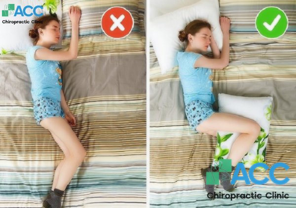 tư thế nằm thoát vị đĩa đệm