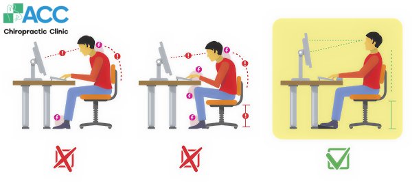 tư thế ngồi cho người bị thoát vị đĩa đệm