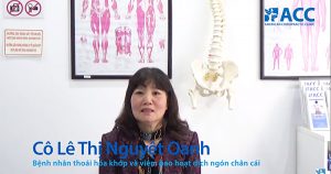 Cô Lê Thị Nguyệt Oanh thoát khỏi cơn đau xương khớp sau 20 năm