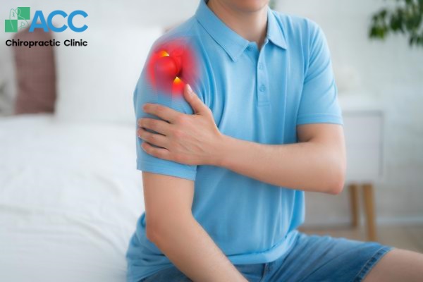 bị chấn thương vai