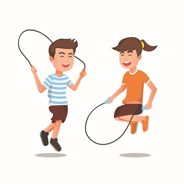 Nhảy dây - Bài tập tăng chiều cao cho trẻ đơn giản