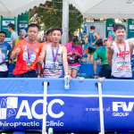 Vận động viên check-in tại buổi hội thảo của ACC