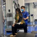 Điều trị trượt đốt sống lưng và thoát vị đĩa đệm L4 L5 cho cô Thắm