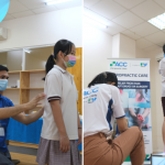 Chương trình tầm soát cột sống và bàn chân cho các bạn nhỏ Trường tiểu học Song ngữ Quốc tế Canada BCIS