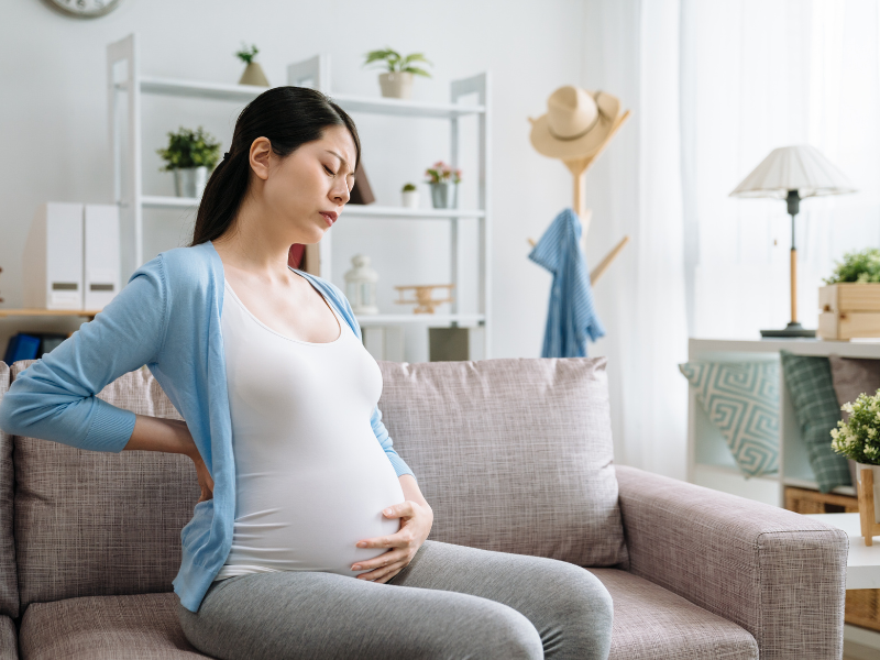 Ước tính có đến 78% thai phụ bị đau thắt lưng khi mang thai
