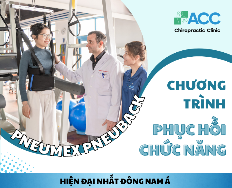 Chương trình phục hồi chức năng Pneumex PneuBack hiện đại nhất Đông Nam Á