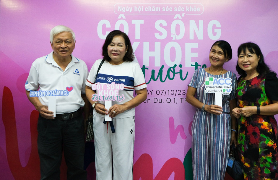 Sự kiện: “Cột sống khoẻ, đời tươi trẻ” do ACC chi nhánh Nguyễn Du tổ chức nhằm tri ân Phái nữ nhân dịp tháng Phụ nữ Việt Nam