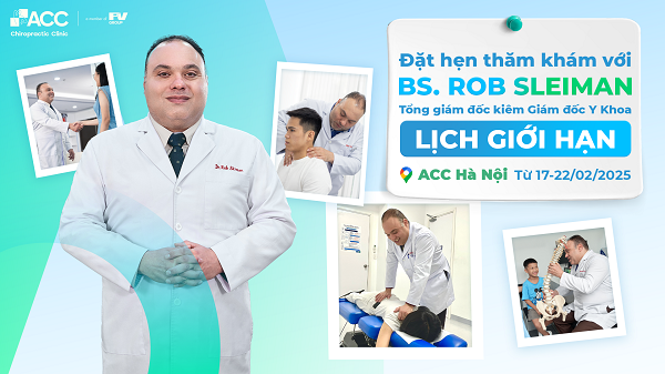 đặt lịch hẹn khám với bác sĩ rob sleiman