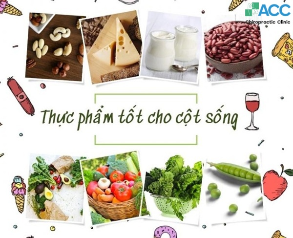 chế dộ dinh dưỡng cho người cong vẹo cột sống