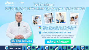 Thư mời tham dự Workshop Điều trị đau thần kinh tọa không dùng thuốc thumbnail