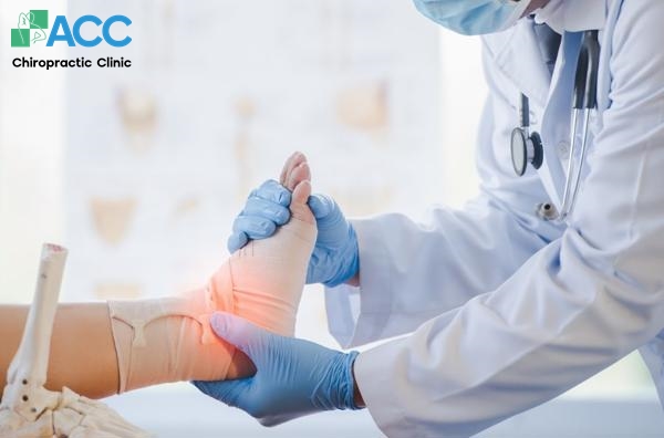 cách trị bong gân