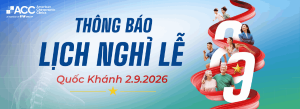 Thông báo lịch nghỉ lễ 2 tháng 9